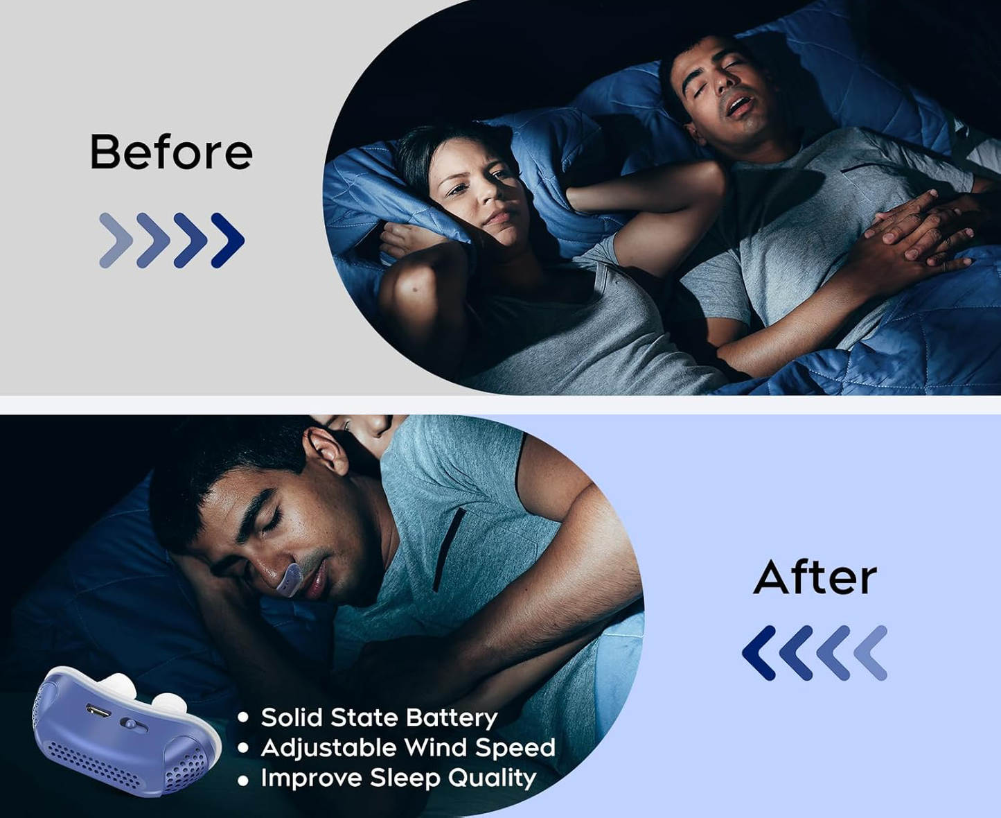 Micro CPAP Sleep Apnea Machine For Travel & Anti Snoring - CPAP Alternative 7