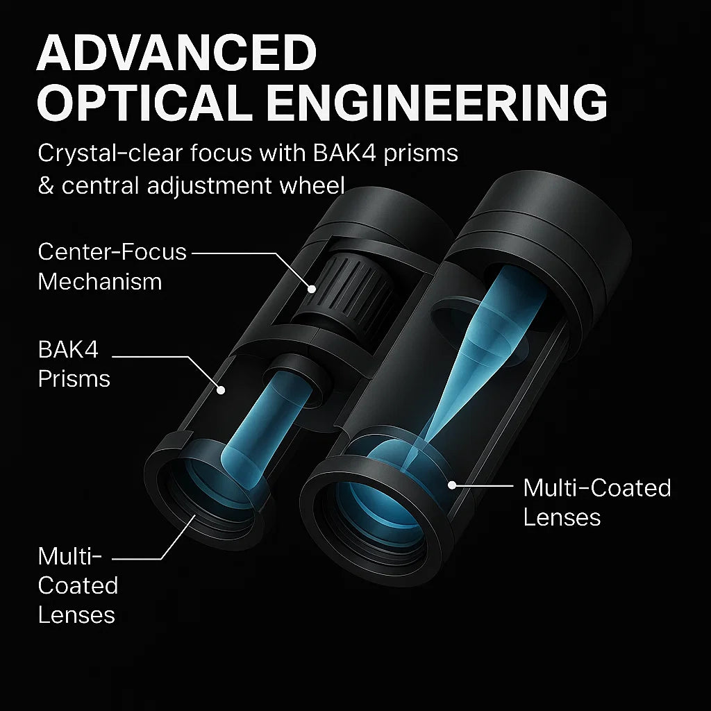 Military-Grade HD 40x22 Binoculars - Long Distance Viewing 4