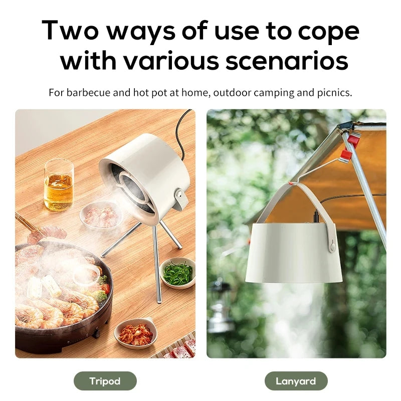 Mini Portable Range Hood for Kitchen 1