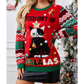 Mirharam | Knit Modern Ugly Xmas Sweater for Women | Warm 0