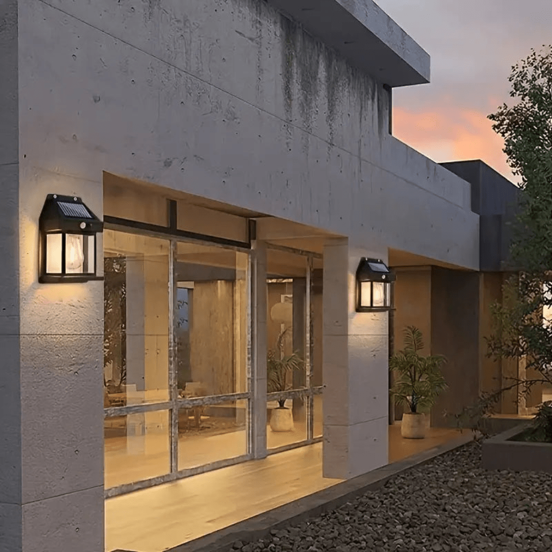 Modern and luxurious waterproof solar lamp 4