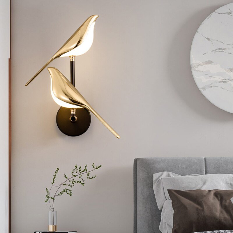 MrBird | Modern wall light in bird shape 6