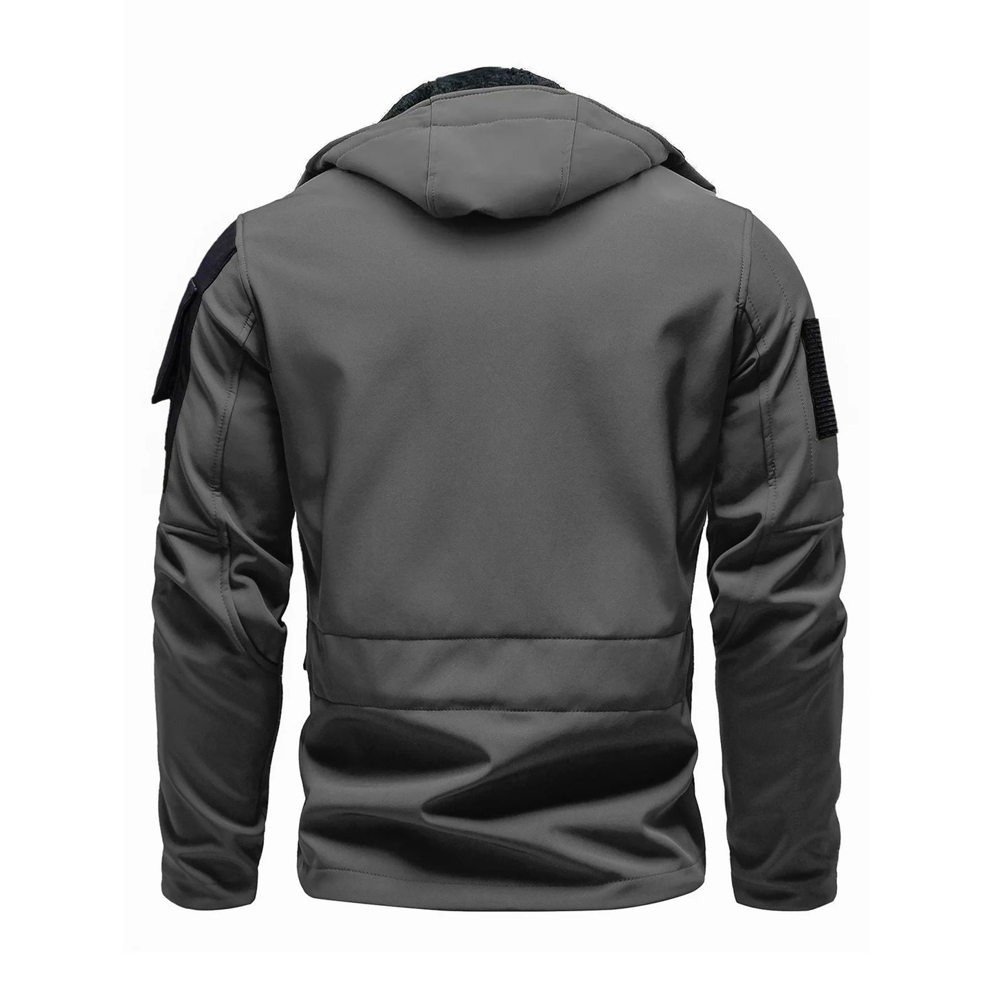 Multi-pocket men's softshell jacket | With hood 3