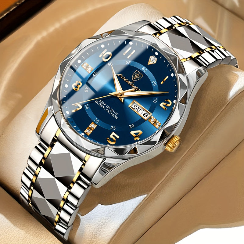Multifunctional Waterproof Sports Watch for Men - Titanium 0