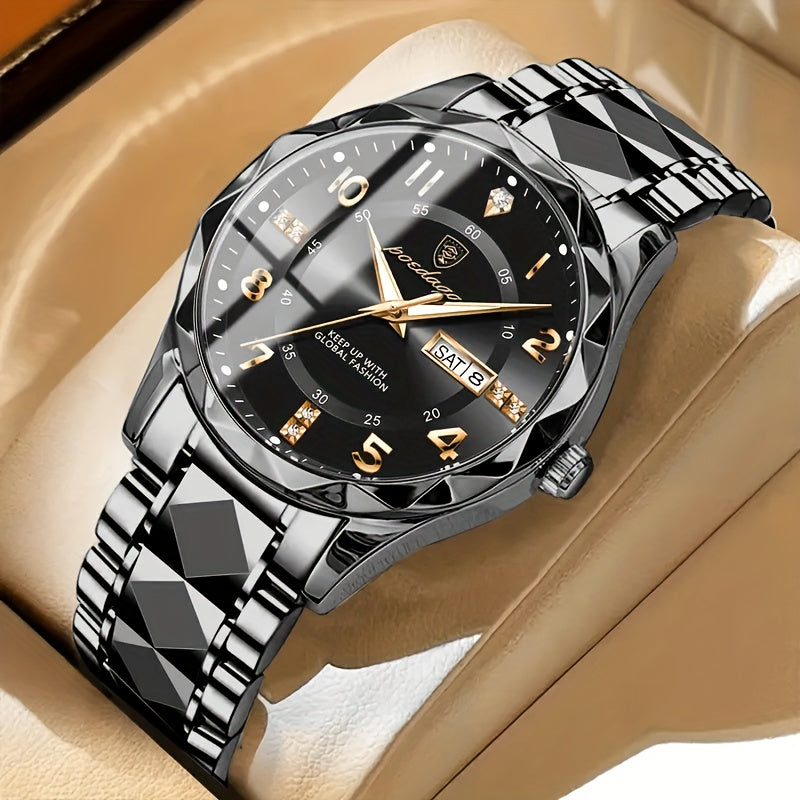 Multifunctional Waterproof Sports Watch for Men - Titanium 1