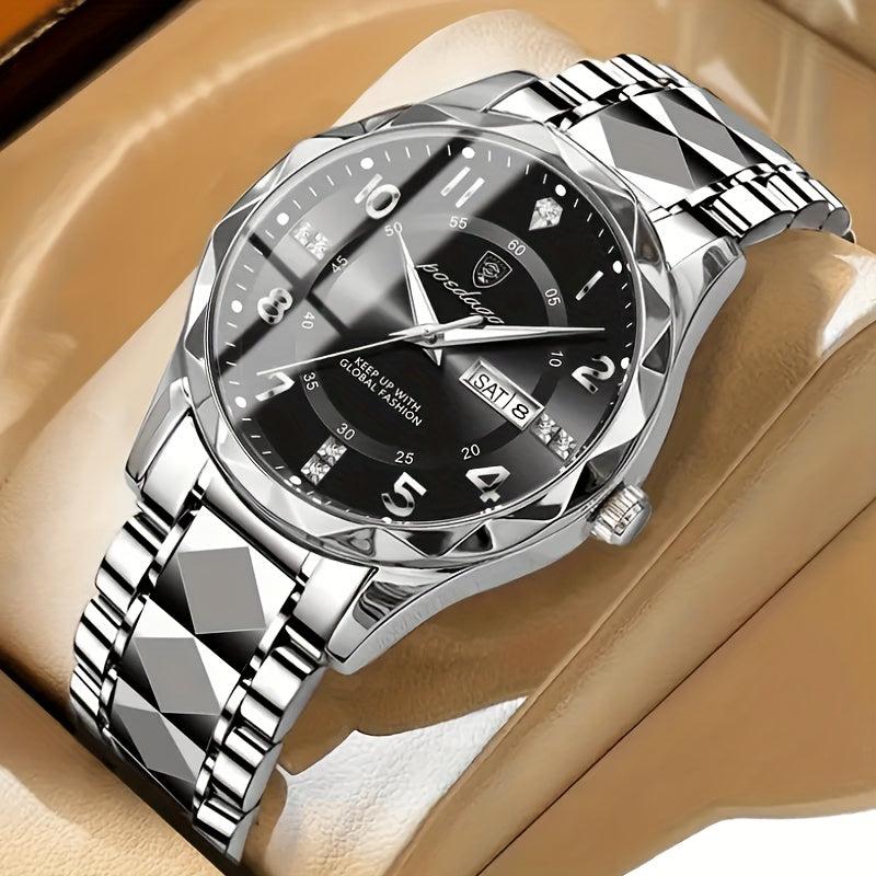 Multifunctional Waterproof Sports Watch for Men - Titanium 5