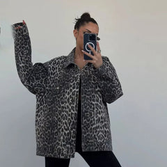 NAOMI | Elegant Leopard Print Jacket 1