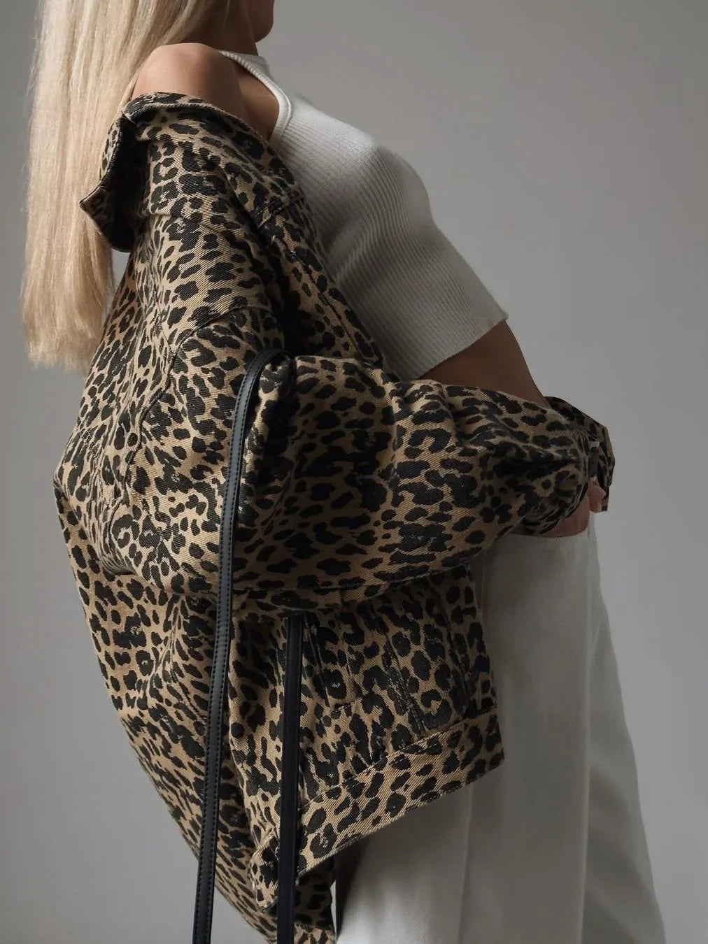 NAOMI | Elegant Leopard Print Jacket 5
