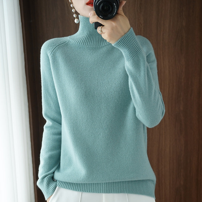 Nikki | Women's Elegant Long Sleeve Pullover | Turtleneck 4