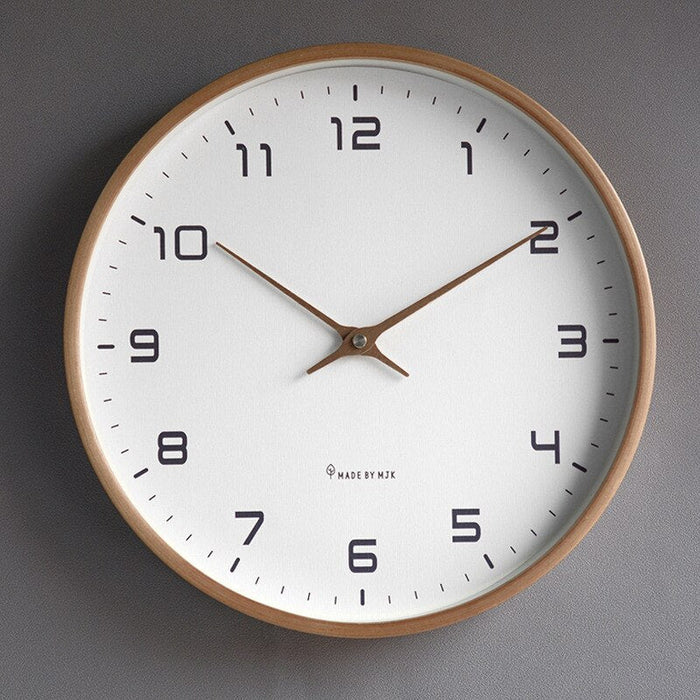Nordic Wooden Wall Clock 0