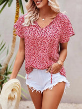 CAITLIN | Chic Patterned Boho Top-1