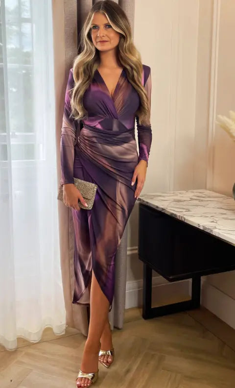 OLIVIA | Chic Midi Dress-3