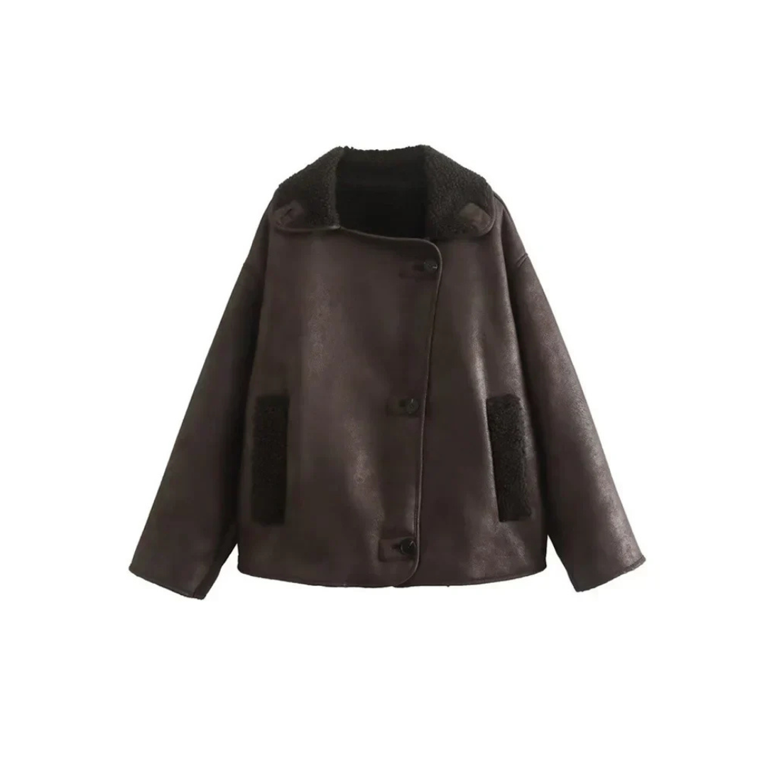 Olisia | Women's warm long arm jacket | winter 1