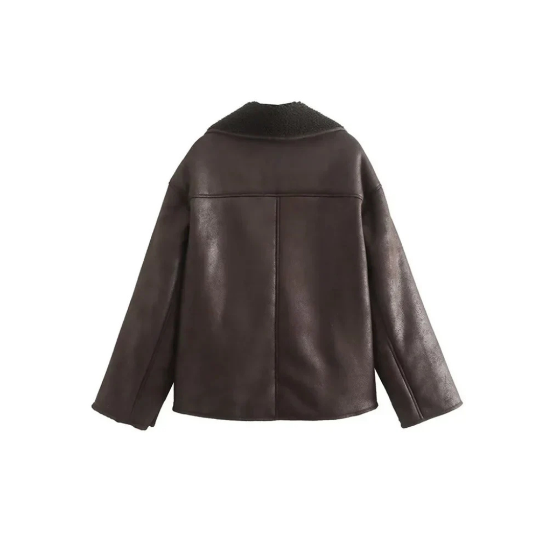 Olisia | Women's warm long arm jacket | winter 2