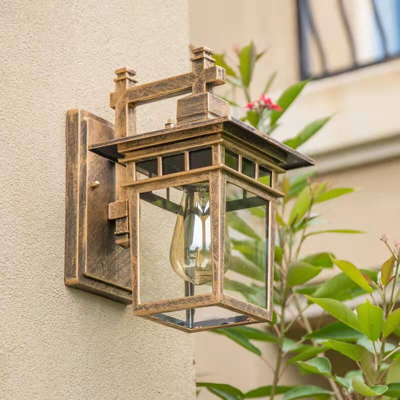 Outdoor Lantern Wall Light Waterproof 10
