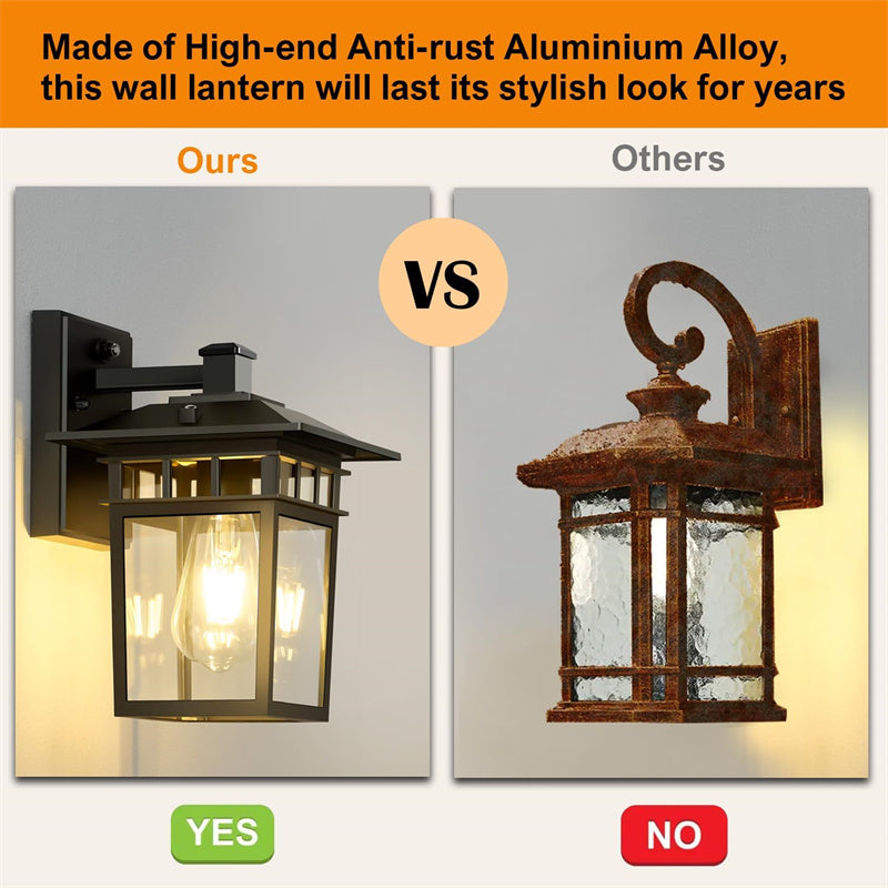 Outdoor Lantern Wall Light Waterproof 7