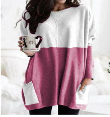 Oversized Long Sleeve Sweater For Women | Warm 5