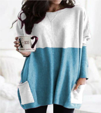 Oversized Long Sleeve Sweater For Women | Warm 6