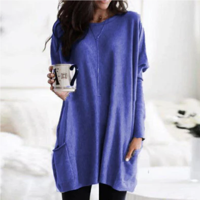 Oversized Long Sleeve Sweater For Women | Warm 8
