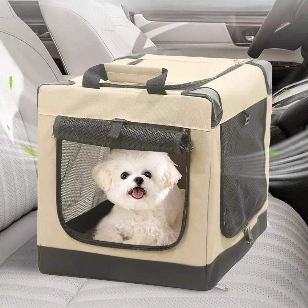 Portable Folding Small Dog Crate 0