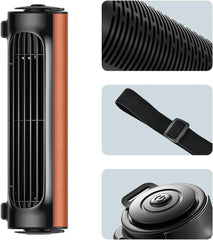 Portable USB Car Seat Fan with Adjustable Headrest Strap 3