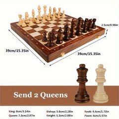 Premium Wooden Chess Set – Perfect for Competitive Play 1