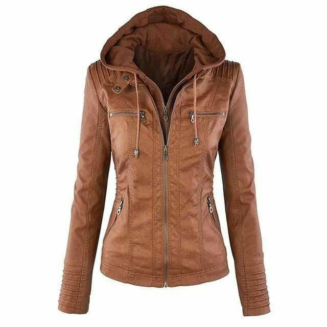 Quetin | Jacket with hood for women 0