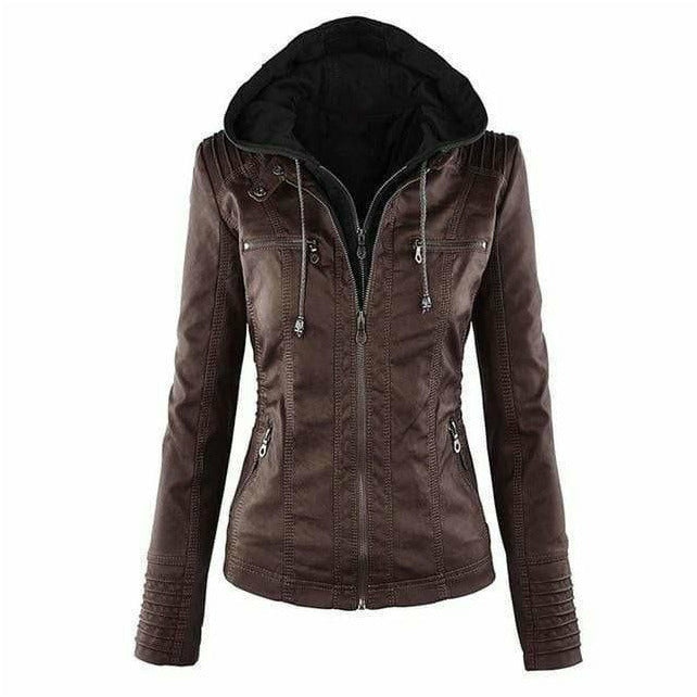 Quetin | Jacket with hood for women 2