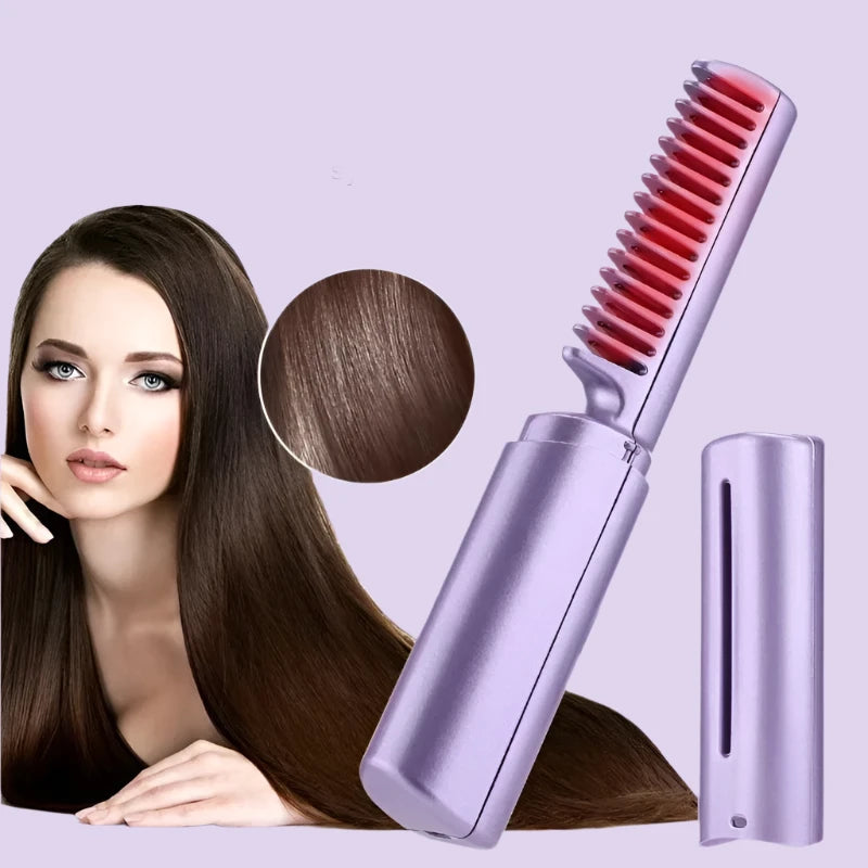 QuickStyle - Ionic Hot Comb & Straightening Brush 1