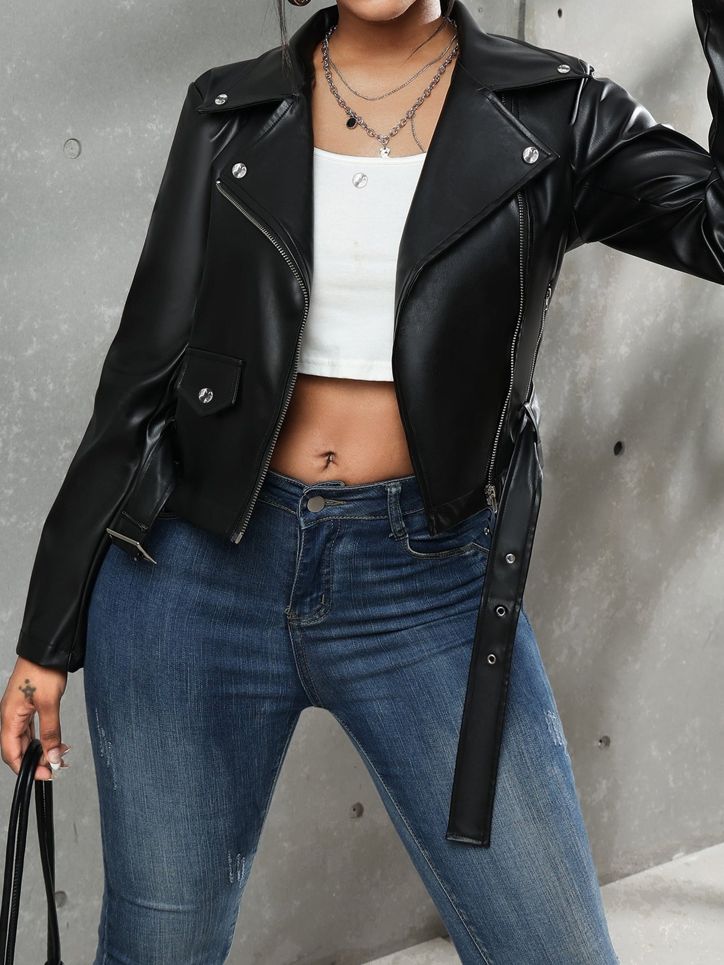 Quinn | Bold Edge Biker Jacket 3
