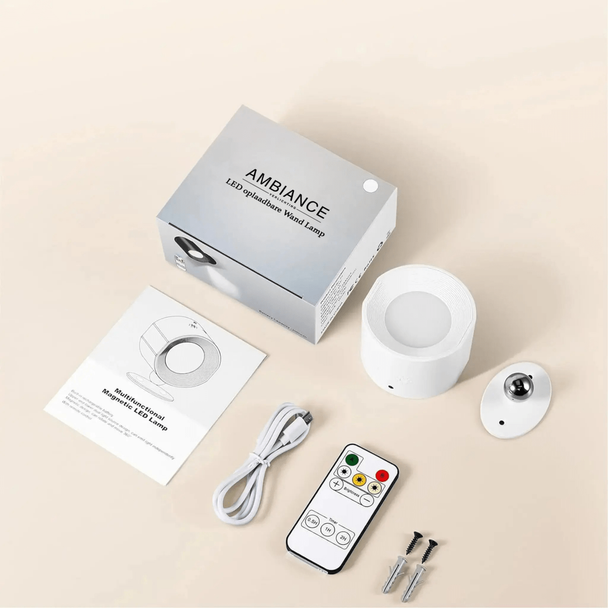 Rechargeable LED wall light 3
