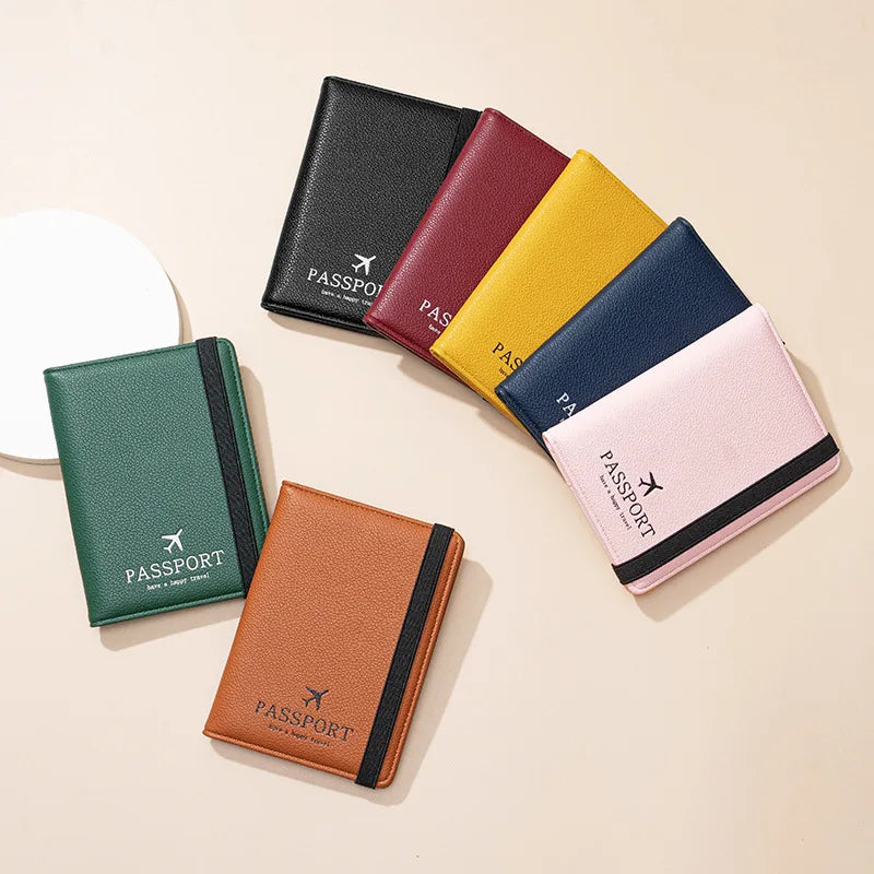 Bellamy | Fashionable PU Leather RFID Travel Wallet for Passports 5