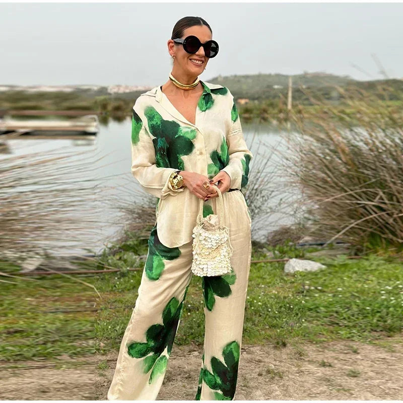 ST MAXIME | Elegant Two Piece Summer Set-3