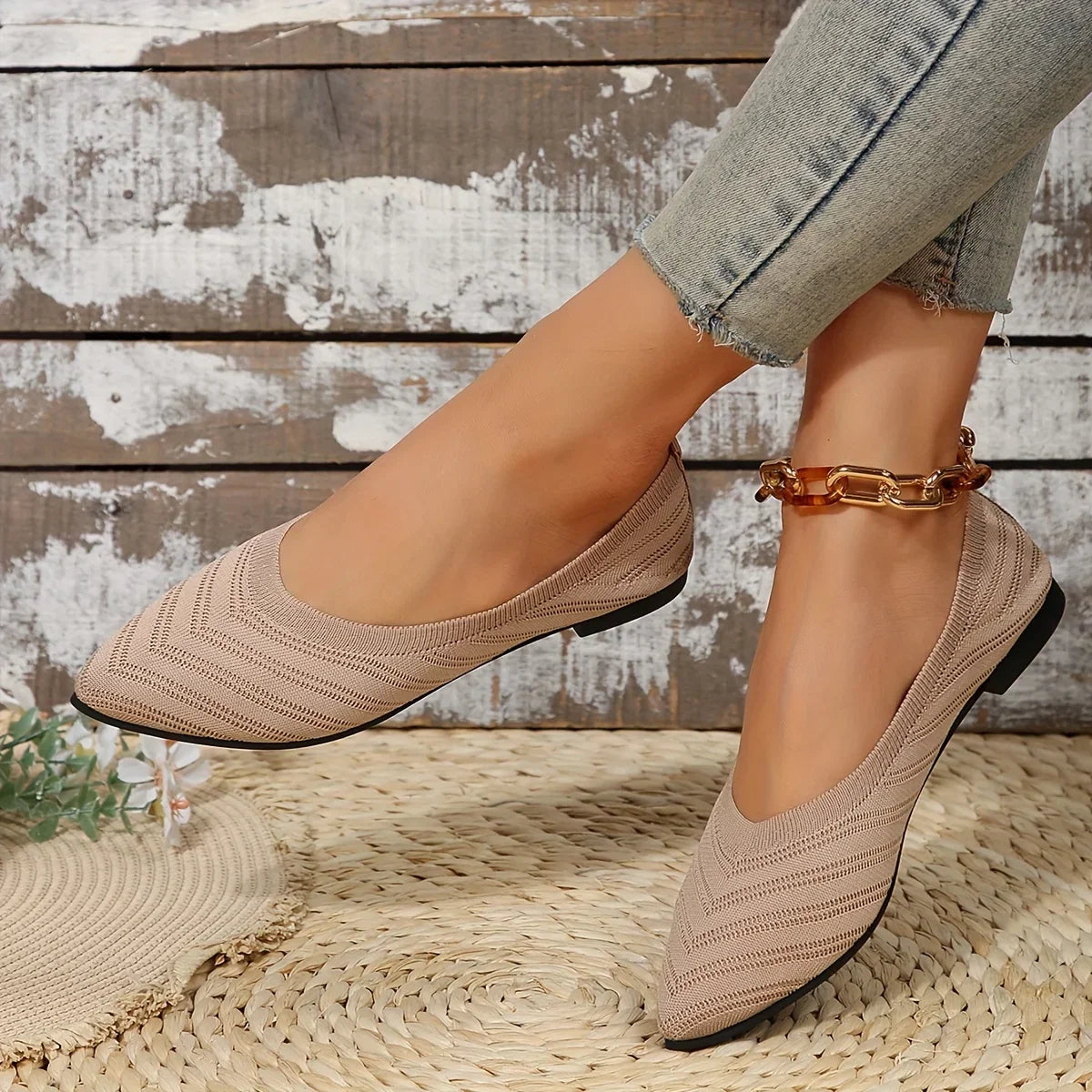 ANNIE | Casual & Breathable Ballet Loafers-6