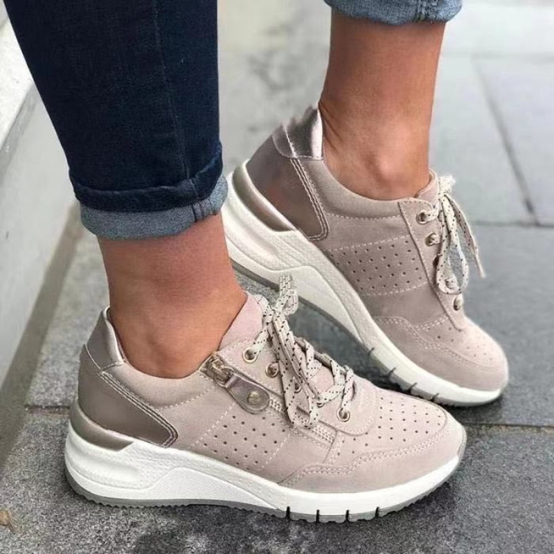 HAILEY | Zip Up Sneakers Women-2