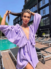 SADIE | Summer Long Sleeve Dress-3