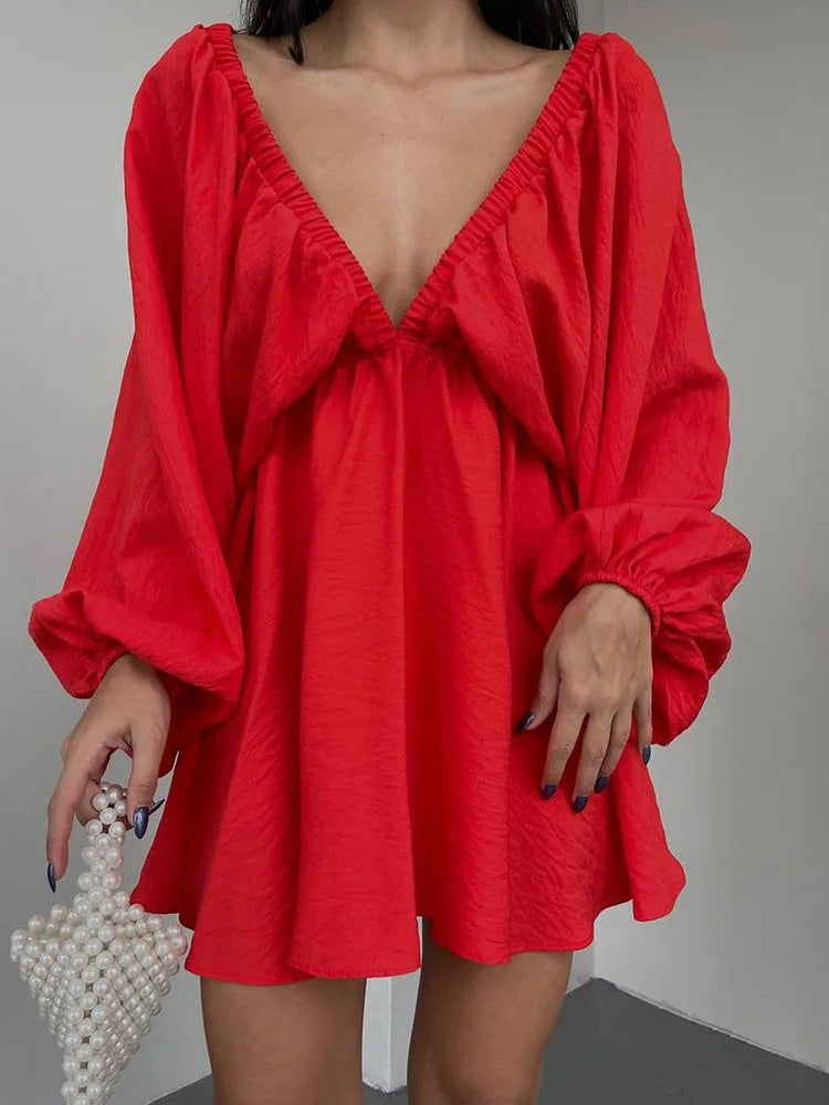 SADIE | Summer Long Sleeve Dress-4