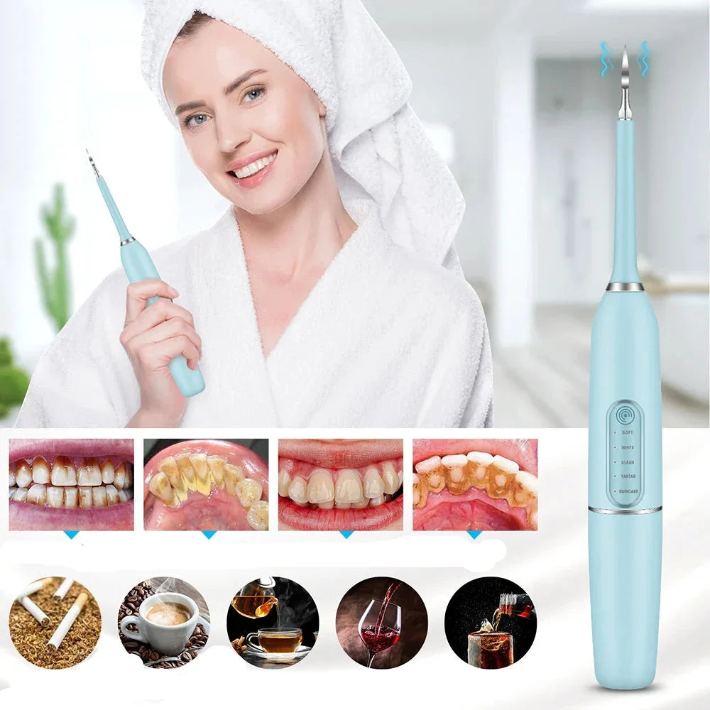 SparkleDent - Sonic Tartar & Plaque Removal Teeth Care Device-2