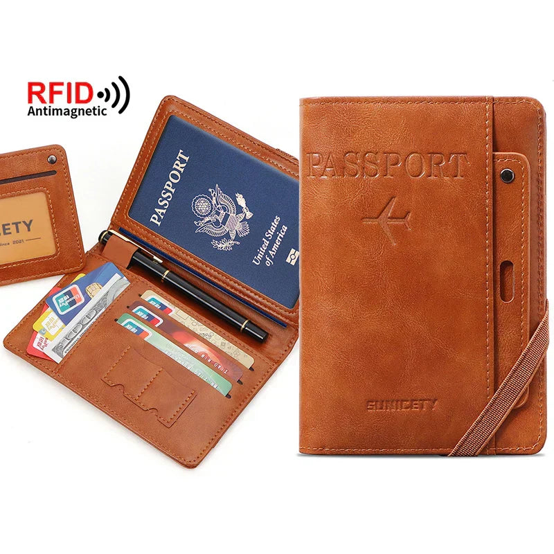 Ramona | Multifunctional Anti-Theft Passport Holder Wallet 4