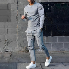 Elevate Your Style with the Wesley Chic Sweater and Jogger Ensemble-4