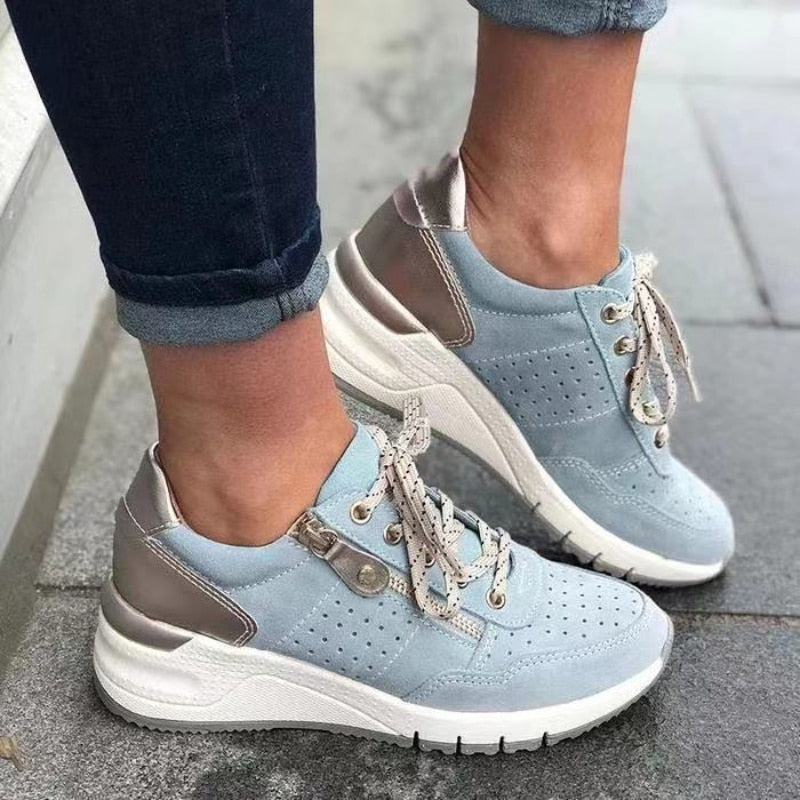 HAILEY | Zip Up Sneakers Women-4