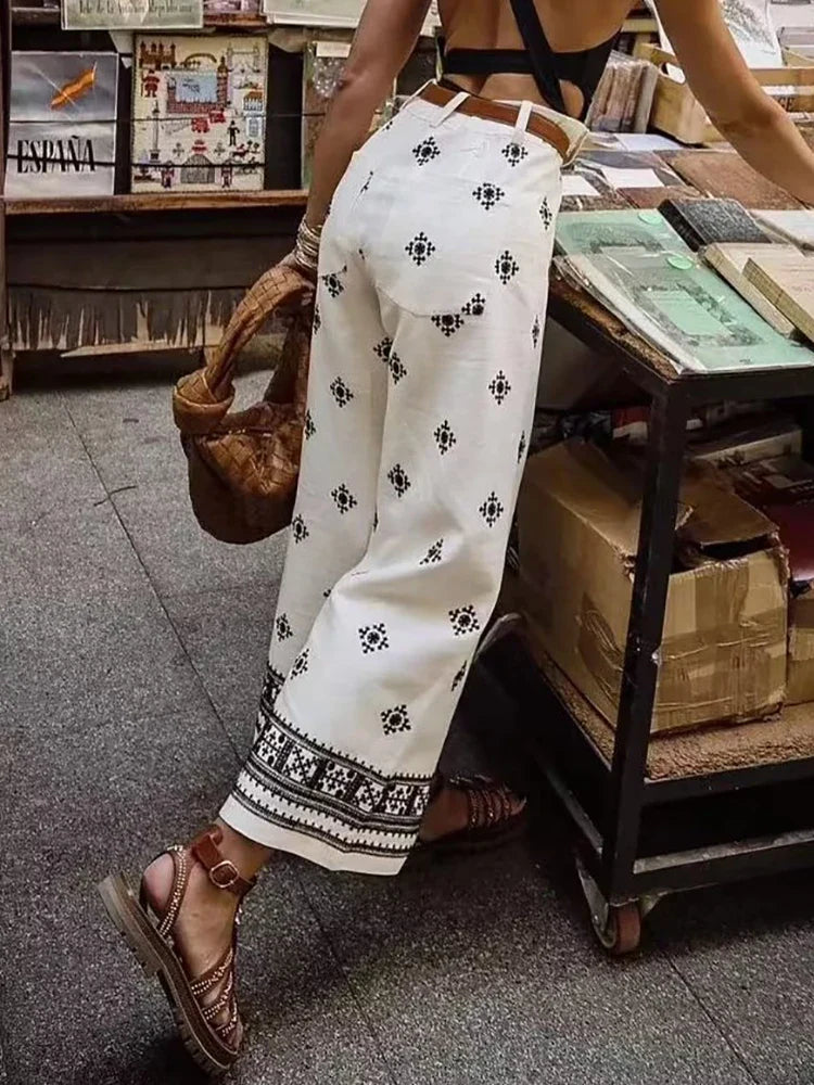 VINA | Vintage Boho Pants for Women-2