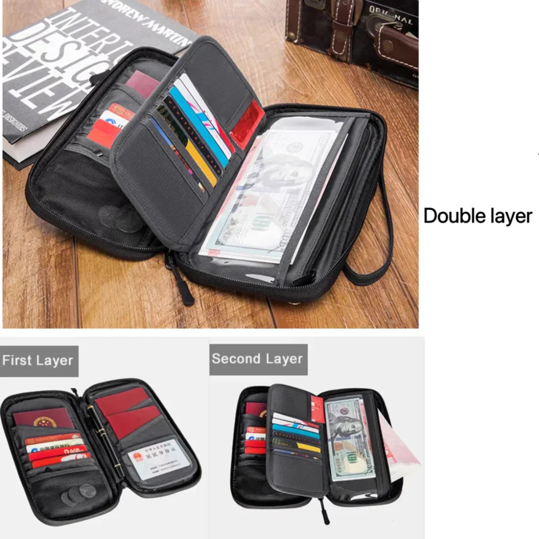 Emberlynn | Card-Passport Holder Travel Bag 4