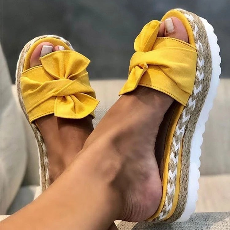 SCARLET | Stylish trendy Summer Sandals with Bow-6