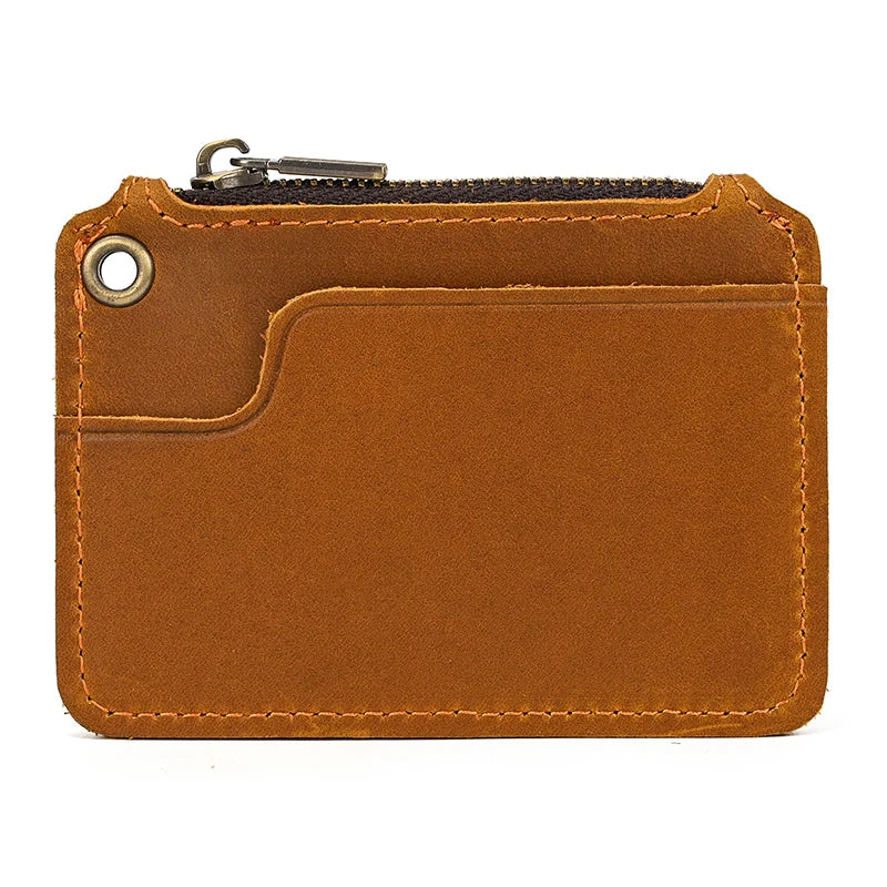 Isaac | Vintage Genuine Leather Travel Wallet with Coin Pocket 3