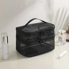 Lakelyn | Double Layer Large Mesh Travel Cosmetic Bag 3