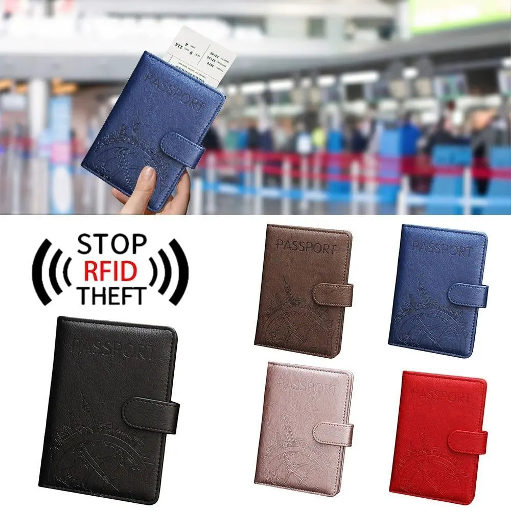 Teresa | RFID Leather Passport Holder Travel Wallet 5