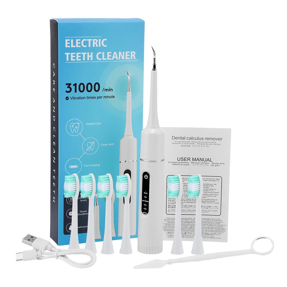 FreshWhite - 6-Speed Electric Teeth Whitening & Scaler-5