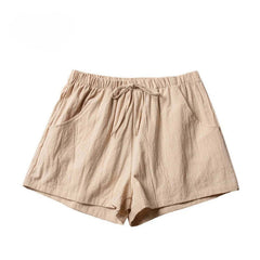 JENNA | Casual Linen Short-1