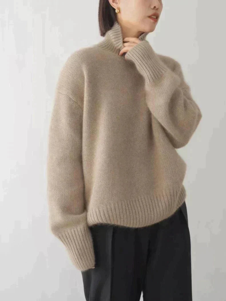 Savanna | Women's Classic Turtleneck Sweater | Warm 3